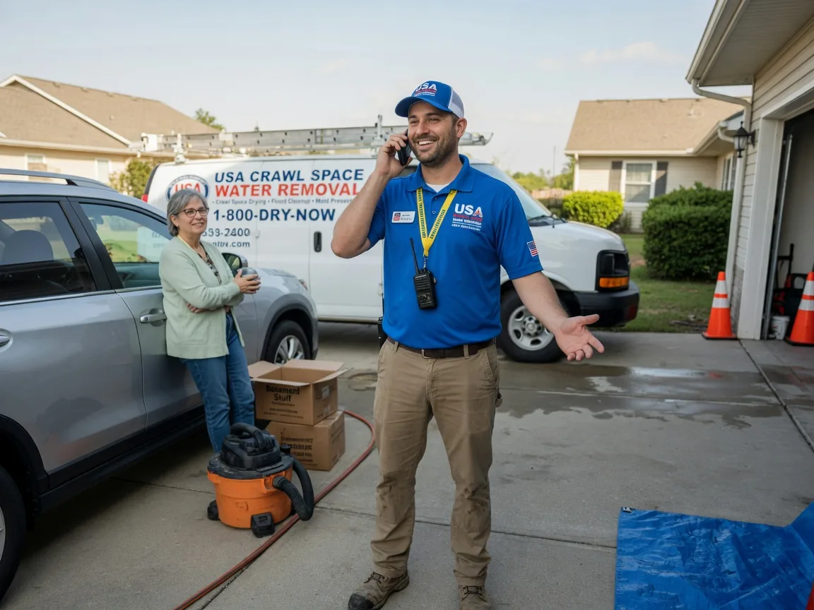 Crawl Space Water Removal Hoffman, MN FAQs